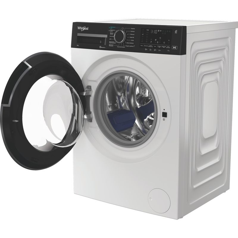 Whirlpool-Pralka-Wolnostojące-WAM-99-WBB-PL-Biel-Ładowany-od-frontu-A-Perspective-open