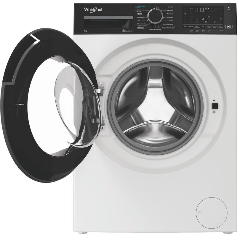 Whirlpool-Pralka-Wolnostojące-WAM-99-WBB-PL-Biel-Ładowany-od-frontu-A-Frontal-open