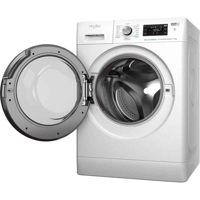 Whirlpool-Pralka-Wolnostojące-FFB9489WWBPL-Biel-Ładowany-od-frontu-A-Perspective-open